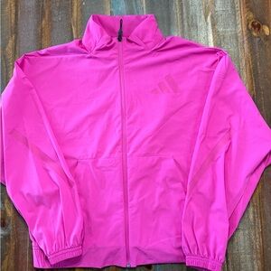 Adidas Fuchsia Track Jacket